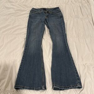 Levi’s medium wash superlow 518 jeans - flared cut